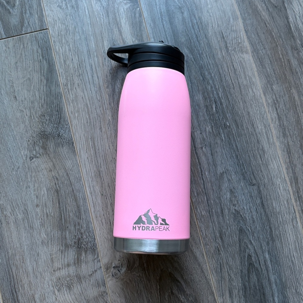 Hydrapeak Pink Insulated Water Bottle
